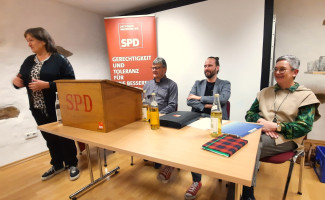 Grußworte von Marianne Schieder und Steve Brachwitz