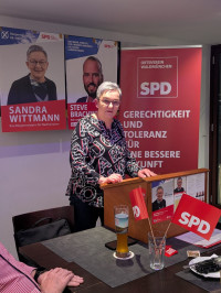 Bürgermeisterkandidatin Sandra Wittmann