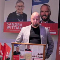 Stellvertr. OV Stefan Schröpfer begrüßt die Gäste